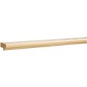 1-1/2" D x 13/16" H Alder Bullnose & Cove Light Rail Moulding