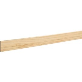 1/4" D x 1-1/4" H Alder Stepped Scribe Moulding