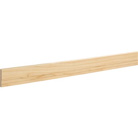 1/4" D x 1-1/4" H Alder Stepped Scribe Moulding