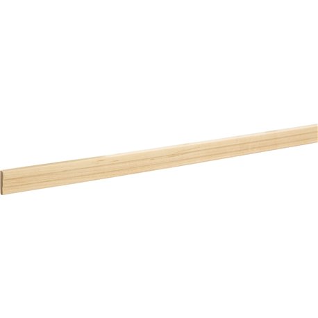 1/4" D x 3/4" H Alder Stepped Scribe Moulding