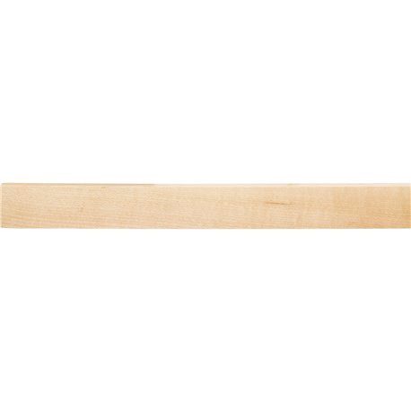 1/4" D x 1" H Hard Maple Flat Scribe Moulding