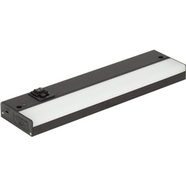 11-7/8" 120-Volt Bar Light, Dimmable and 3-Color Selectable, Black