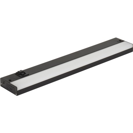 17-7/8" 120-Volt Bar Light, Dimmable and 3-Color Selectable, Black