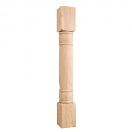 P14 Rounded Doric Wood Post