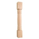 P14 Rounded Doric Wood Post