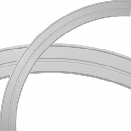 Milton Ceiling Ring (1/4 of complete circle)