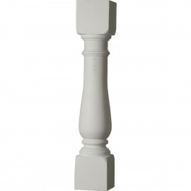 "5""W x 28""H Oxford Baluster - 7 1/2"" On Center Spacing to Pass 4"" Sphere Code"