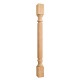 P2-42 Wood Post with Reed Pattern (Island Leg)