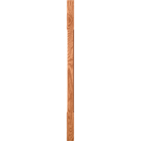 Chamfered Edge Sq. Craftsman 1-3/4" X 34" - Gloss Primed White