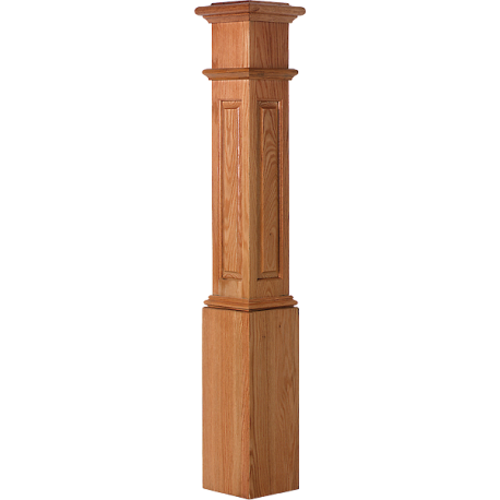 Raised Panel Box Newel 7-1/2"X53-1/2"