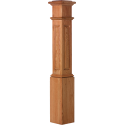 Raised Panel Box Newel 7-1/2"X53-1/2"