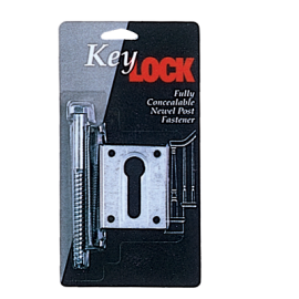 Keylock Newel Post Fastener