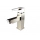 Fresca Versa Single Hole Mount Bathroom Vanity Faucet - Brushed Nickel