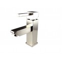 Fresca Versa Single Hole Mount Bathroom Vanity Faucet - Brushed Nickel