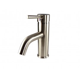 Fresca Sillaro Single Hole Mount Bathroom Vanity Faucet - Brushed Nickel