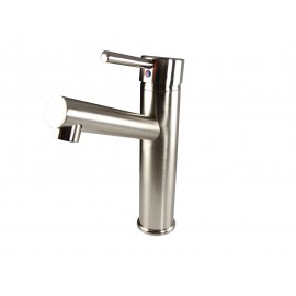 Fresca Savio Single Hole Mount Bathroom Vanity Faucet - Brushed Nickel