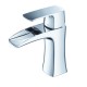 Fresca Fortore Single Hole Mount Bathroom Vanity Faucet - Chrome