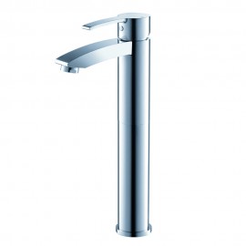 Fresca Livenza Single Hole Vessel Mount Bathroom Vanity Faucet - Chrome