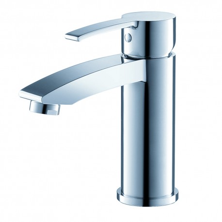 Fresca Livenza Single Hole Mount Bathroom Vanity Faucet - Chrome