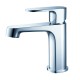 Fresca Gravina Single Hole Mount Bathroom Vanity Faucet - Chrome