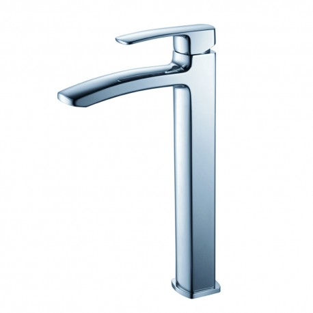 Fresca Fiora Single Hole Vessel Mount Bathroom Vanity Faucet - Chrome