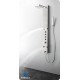 Fresca Pavia Stainless Steel (Brushed Silver) Thermostatic Shower Massage Panel
