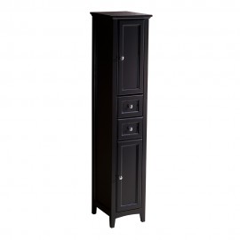 Fresca Oxford Espresso Tall Bathroom Linen Cabinet