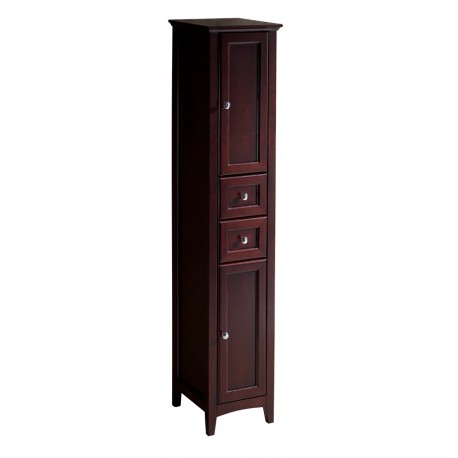 Fresca Oxford Mahogany Tall Bathroom Linen Cabinet