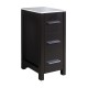 Fresca Torino 12" Espresso Bathroom Linen Side Cabinet