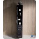 Fresca Torino Espresso Tall Bathroom Linen Side Cabinet