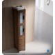 Fresca Torino Walnut Brown Tall Bathroom Linen Side Cabinet