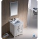 Fresca Oxford 24" Antique White Traditional Bathroom Vanity