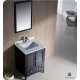 Fresca Oxford 24" Espresso Traditional Bathroom Vanity