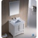 Fresca Oxford 30" Antique White Traditional Bathroom Vanity