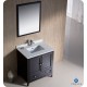 Fresca Oxford 30" Espresso Traditional Bathroom Vanity