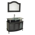 Fresca Contento 39" Espresso Modern Bathroom Vanity w/ Mirror