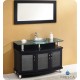 Fresca Contento 43" Espresso Modern Bathroom Vanity w/ Mirror