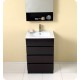 Fresca Amato Espresso Modern Bathroom Vanity w/ Medicine Cabinet