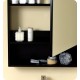 Fresca Amato Espresso Modern Bathroom Vanity w/ Medicine Cabinet
