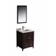 Fresca Oxford 24" Mahogany Traditional Bathroom Vanity