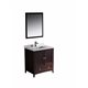 Fresca Oxford 30" Mahogany Traditional Bathroom Vanity