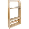 SPR12A Adjustable Spice Rack for 18" Wall Cabinet