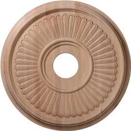 Carved Berkshire Ceiling Medallion (Fits Canopies up to 5 1/4")