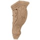 4 1/4"W x 8"D x 13 1/4"H Devon Grapes & Vines Corbel