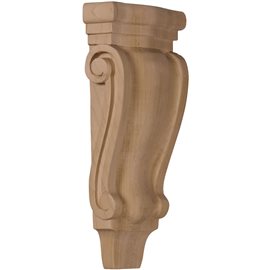 4 3/4"W x 1 3/4"D x 10"H Small Tradtional Pilaster Corbel