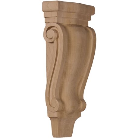4 3/4"W x 1 3/4"D x 10"H Small Tradtional Pilaster Corbel