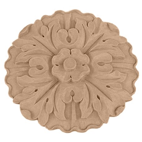 2 3/4"W x 2 3/4"H x 1/2"P Kent Rosette
