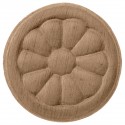 2 3/4"W x 2 3/4"H x 1/4"P Reese Rosette