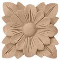 2 3/4"W x 2 3/4"H x 1/4"P Springtime Rosette