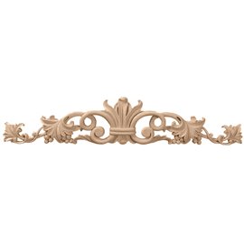 36"W x 6 1/4"H x 1"D Large Marseille Center with Scrolls